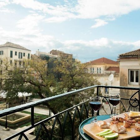 Deluxe Town Hall Square Flat In Historical Center 2 Corfu  Luaran gambar