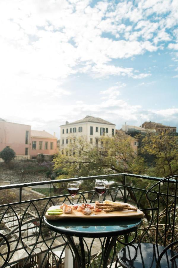 Deluxe Town Hall Square Flat In Historical Center 2 Corfu  Luaran gambar